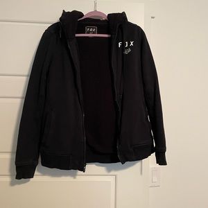 FOX zip up hoodie
